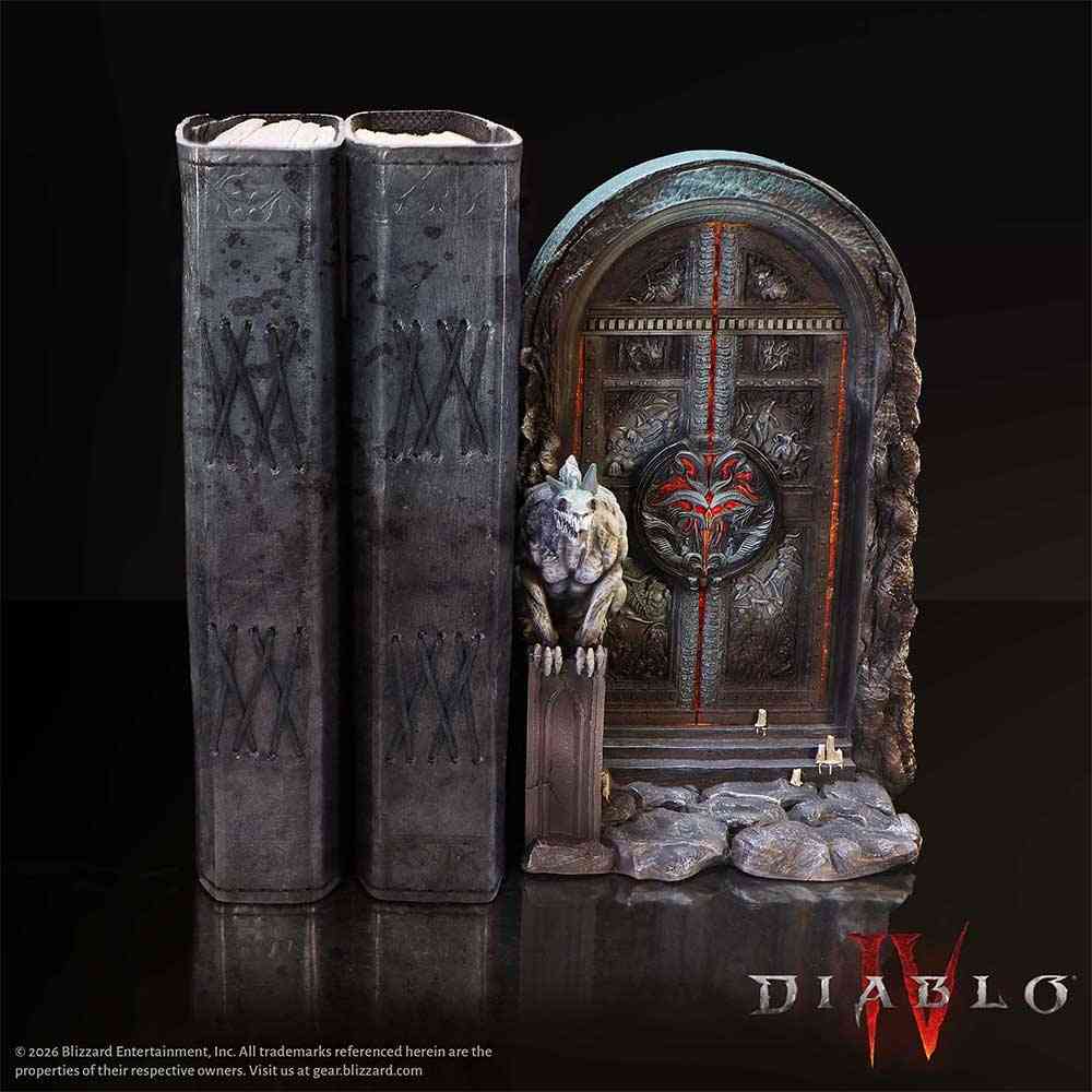 Nemesis Now Diablo - Diablo® IV Hells Gate Bookend Bookend - Multicolours